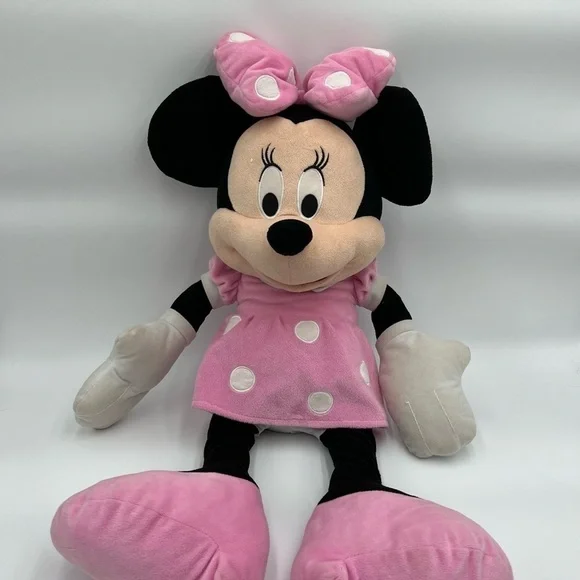 Disney Minnie Mouse Child Plush Stuffed Character Doll - Picture 2 of 5